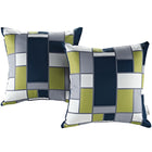 Modway Outdoor Patio Pillow Set - Rectangle - Set of 2-Indoor/Outdoor Throw Pillow