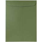JAM Paper 9" x 12" Open End Catalog Envelopes, Olive Green, 100 Pack (31287534f)-9" x 12"