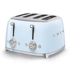 SMEG 4x4 4-Slice Toaster - Pastel Blue-Wide slots with automatic cantering, for slices of different thickness
