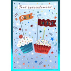 Rosedale Birthday Greeting Cards/Envelopes - 5-1/2" x 8" - Special - 12 Pack-Premium quality greeting cards