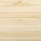 Outsunny Wooden 2-Section Raised Garden Bed with Fabric Liner - 96" L x 24.25" W x 10.75" H - Natural-Non-woven fabric in the rectangle breathable plant pot to prevent soil loss 