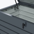 Outsunny 82 Gallon Garden Storage Box-Lockable lid keeps your items safe and secure
