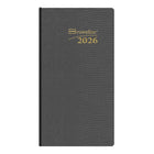Brownline - 2026 Agenda quotidien de poche Traditional - 6 po x 3-1/8 po - Couleurs assorties - Anglais-Horaire de rendez-vous de 7 h a.m. à 6 h 30 p.m., à intervalles de 30 minutes 