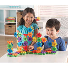 Learning Resources Gears! Gears! Gears! 100-Piece Deluxe Building Set -Includes spinning gears, pillars, connectors, cranks to set creations in motion and interlocking plates for limitless building
