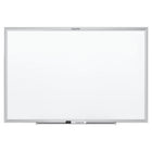 Quartet Tableau magnétique effaçable à sec classique Nano-Clean - 6 pi x 4 pi - cadre alu argent-Tableau magnétique effaçable à sec