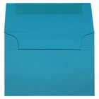JAM Paper 4Bar A1 Coloured Invitation Envelopes - 3.625 x 5.125 - Blue Recycled - 50 Pack-Perfect for Greeting Cards, Invitations, Weddings or any announcement
