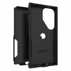 OtterBox Commuter Case for Samsung Galaxy S24 Ultra - Black-Port covers block dust and dirt