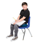 Bouncyband Antimicrobial Big Wiggle Seat Sensory Cushion - 13" - Blue-Ergonomic disc causes the body to stabilize itself - improving posture