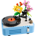 LEGO Creator 3-en-1 Tourne-disque avec fleurs - 366 Pièces-3 jouets nostalgiques offrent aux filles et aux garçons de 8 ans et plus des options de jeu infinies