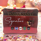 Famous Names - Collection de Liqueurs Signature dans une Boîte Cadeau en métal - 370 g-Convient aux végétariens