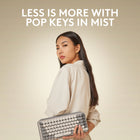 Logitech POP Keys Wireless Mechanical Keyboard with Customizable Emoji Keys - Mist-Feelings at your fingertips: Unleash your online personality with 8 swappable emoji keys and 1 emoji menu key, all customizable via Logitech Software (on Windows and macOS only)
