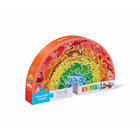 Crocodile Creek - Puzzle Animaux Arc-en-ciel - 100 pièces-100 pièces de puzzle épaisses qui s'emboîtent parfaitement pour les enfants de 5 ans et plus