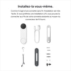 Nest Doorbell (à pile) -Poids : 0,6 lb