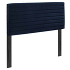 Modway Tranquil Full/Queen Headboard - Midnight Blue-Channel Tufted Full/Queen Headboard