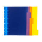 Cambridge Disc Dividers, Large  – 11" H x 8-1/2" W-The repositionable feature allows you to move dividers anywhere within the notebook, making it easy to reorganize and customize your content as needed