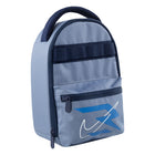 Nike 3BRAND by Russell Wilson Pro - Sac à lunch pour grands garçons - Bleu et Gris-Isolation PEVA argentée de qualité alimentaire