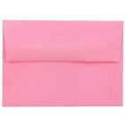 JAM Paper - Enveloppes d'invitation A8 en vélin translucide - 5 1/2 po x 8 1/8 po - Bleu surf - paquet de 25 (15792I)-Couleur bleue
