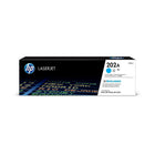 HP 202A (CF501A) Cyan Original LaserJet Toner Cartridge-HP 202A toner cartridges work with: HP colour LaserJet Pro M254, M281