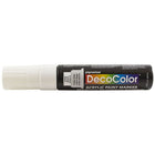 JAM Paper Marvy Uchida Acrylic Paint Marker - Jumbo Point - White-Ink is water based Acrylic Paint and goes on smooth. These versatile Paint Markers can be used to brighten up any surface or project!