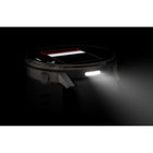 Garmin - Venu 4 – 45 mm, Ardoise avec bracelet en silicone noir-Application ecg garmin: L'application ECG utilise des capteurs pour enregistrer les signaux électriques qui contrôlent le rythme de votre cœur. Elle analyse cet enregistrement pour détecter des signes d'un rythme cardiaque irrégulier appelé fibrillation auriculaire (FA)