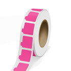 JAM Paper Standard Label Rolls - Lip Balm Tube Stickers - 2 1/8 x 2 1/8 - Neon Pink - 125 Labels/Roll-Colour: Neon Pink | Make your mail stand out with colourful shipping address labels.