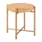 Zuo Halva Side Table - Natural-Colour: Natural