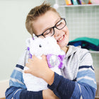 Bouncyband - Coussin sensoriel lavable en peluche pour genoux, licorne-7