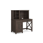 Whalen 48" Ansel Desk with Hutch-Large, enclosed storage with adjustable shelf