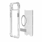 Blu Element DropZone Rugged Compatible with MagSafe Case with Kickstand for iPhone 17 Air - Clear-Clear Anti-scratch polycarbonate