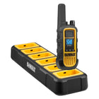 Dewalt Heavy Duty DXFRS800 Radio 12-Piece Set with 2 6-Port Chargers-9