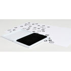 Ready 2 Learn Jumbo Washable Stamp Pad - Black - 6.2" L x 4.1" W - 2 Pack-Raised ink pad design: The raised pad means there are no hard edges around the ink. Children can press down without hitting an edge, which provides more area for stamping!