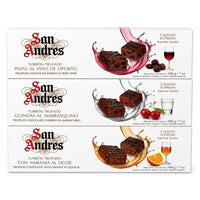 San Andrés Truffled Chocolate Collection - 200 g - 3 Pack-Includes three premium truffled chocolate flavours