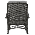 Manhattan Comfort Fruttuo 29.52" Traditional Patio Rocking Chair - Mixed Grey-Home Assembly Required. All Hardware Included