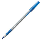 BIC Round Stic Grip Ballpoint Stick Pens - 0.8mm - Blue - 12 Pack-Improved Grip!