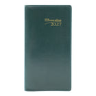 Brownline 2027 18-Month Monthly Pocket Planner with Stitched Binding - 6-1/2" x 3-1/2" - Assorted Colours-Made in Canada