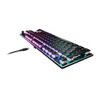 Turtle Beach Vulcan TKL Compact Mechanical RGB Gaming Keyboard-The tenkeyless form factor lets you game in a more natural, comfortable position while allowing for a larger pad and a bigger range of mouse movements thanks to the keyboard taking up less desk space, improving your aiming accuracy