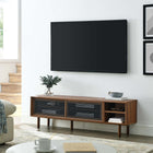 Modway Kurtis 60" TV Stand - Walnut-MDF and Particleboard