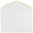 JAM Paper A7 Invitation Envelopes with V-Flap - 5.25" x 7.25" - White - 50 Pack (4023210I)-Size: A7 (5.25 x 7.25 inches)
