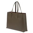Fourre-tout en cuir végétalien essentiel Gry Mattr – 18,5 x 13,5 x 6 po-Poche intérieure ouverte pour un rangement organisé