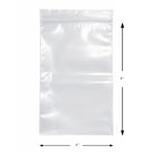KL Rubber - Sac refermable en polyéthylène avec trou de suspension - 4 Mil - 5 x 8 po - paquet de 1000-Approuvé pour le contact direct avec les aliments — idéal pour viandes, produits frais et produits secs
