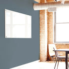 Quartet Brilliance Magnetic Glass Dry-Erase Board - 4' x 3'-Non-absorbent board is easy to erase and will not stain or ghost