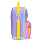 Roots Insulated Lunch Bag - 7L - Pink Purple-Stylish & Durable: Made from recycled polyester with a modern, backpack-inspired design, exterior ID label, and tested durability backed by a 2-year limited warranty