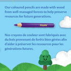 Crayola Coloured Pencils, 60 Count-These coloured pencils are made from safe and nontoxic materials, and ideal for ages 5 & up