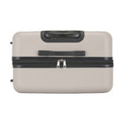 Bugatti Lisbon Large Hardside Luggage - Latte-Glide effortlessly through any terrain with our 360-degree spinner wheels, equipped on all models for superior maneuverability