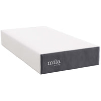 Modway Mila 12" Twin Mattress-Breathable Stretch Knit Cover
