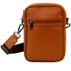 CHAMPS Onyx Collection Vertical Crossbody Bag - Brown-Vertical Crossbody bag
Made of Genuine Cowhide Leather