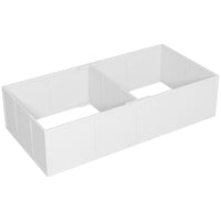 PawHut Whelping Box for Dogs for Medium Dogs - 77" L x 38" W-Adjustable height entrance controls puppy movement and mother's access