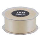 JAM Paper - Ruban de satin double face - 1 1/2" de large x 25 m - Ivoire-Notre ruban décoratif est fabriqué à partir de satin double face de la plus haute qualité, avec une finition lisse !