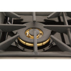 Kucht 36" KNG Series Pro Style Propane Gas Range - Stainless Steel/White-Full stainless steel range with a professional handle for the ultimate cooking experience
