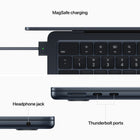 Apple MacBook Air 13" - M2 - 512GB SSD - 8GB Unified Memory - Midnight-8GB unified memory